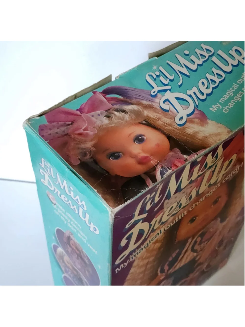 Vintage 1989 Mattel Lil Miss Dress Up Doll 4097 Brand New In Box NIB 80s Rare